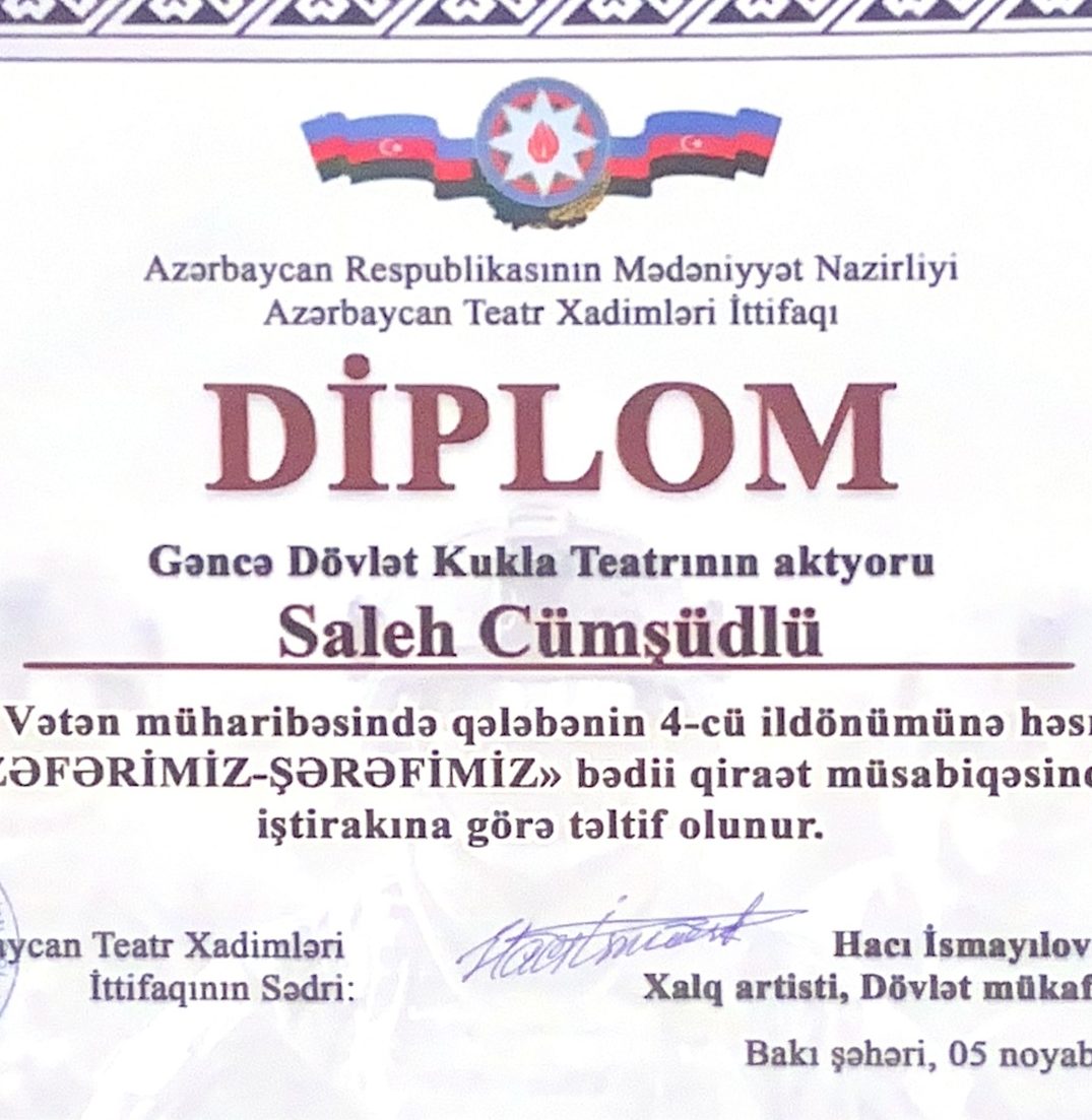 «ZƏFƏRİMİZ — ŞƏRƏFİMİZ» bədii qiraət müsabiqəsinə təqdim olunmuş nümunələrə baxış keçirildi